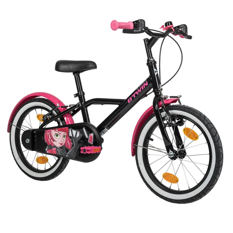 BTWIN Seconde Vie - VELO 16 POUCES 4-6 ANS 500 SPY HERO GIRL - TRÈS BON 4 BTWIN Seconde Vie - VELO 16 POUCES 4-6 ANS 500 SPY HERO GIRL - TRÈS BON – Image 2