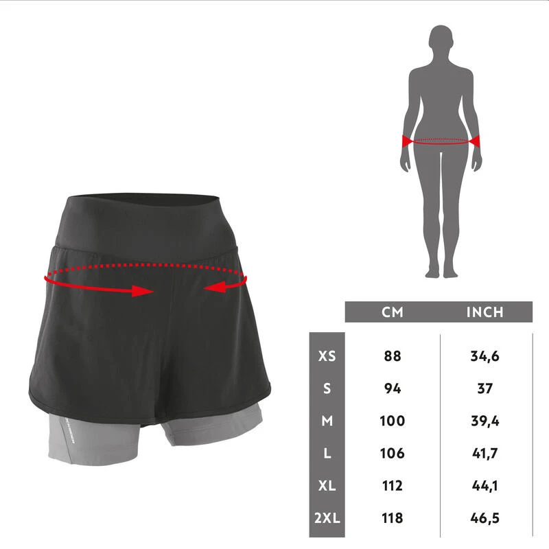 Rockrider SHORT VELO VTT EXPL 100 FEMME BLEU ROSE 8 Rockrider SHORT VELO VTT EXPL 100 FEMME BLEU ROSE – Image 6