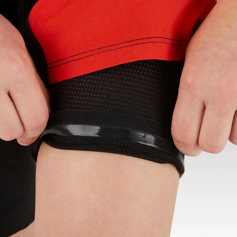 Rockrider SHORT VTT ENFANT 500 NOIR ROUGE 8 Rockrider SHORT VTT ENFANT 500 NOIR ROUGE – Image 6