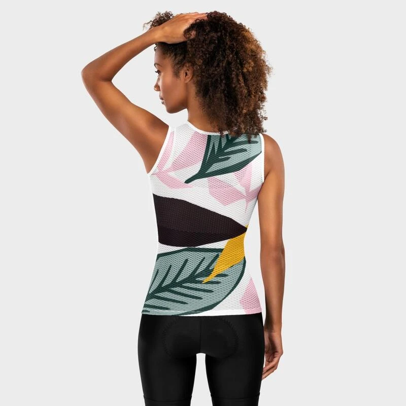 Sous-maillot Vélo Femme Cyclisme Amazonas Blanc 4 Sous-maillot Vélo Femme Cyclisme Amazonas Blanc – Image 2