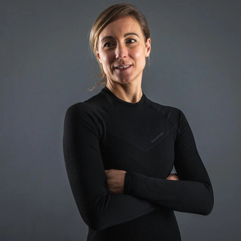 Sous Vêtement Manches Longues Cyclosport Femme Noir 4 Sous Vêtement Manches Longues Cyclosport Femme Noir – Image 2