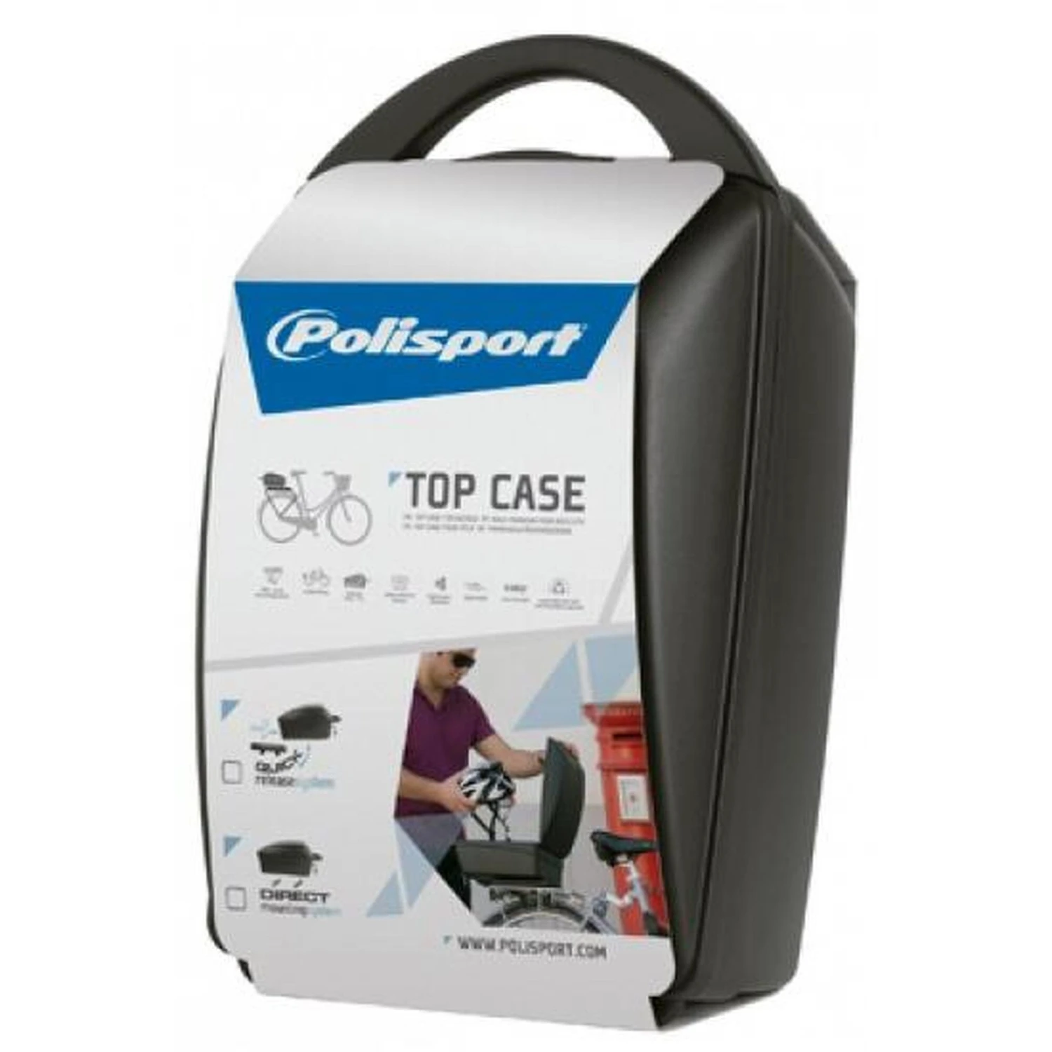 TOP BOX POUR VÉLO Avec Système De Fixation Dans Le Porte-bagages - 11L/5KG 7 TOP BOX POUR VÉLO Avec Système De Fixation Dans Le Porte-bagages - 11L/5KG – Image 5