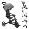 GLOBBER Tricycle EXPLORER 4-en-1 Évolutif & Pliable Gris 1 GLOBBER Tricycle EXPLORER 4-en-1 Évolutif & Pliable Gris -Vélorbain Magasin tricycle explorer 4 en 1 evolutif and pliable gris