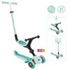 GLOBBER Trottinette évolutive GO-UP ACTIVE LIGHTS Vert Menthe 2 GLOBBER Trottinette évolutive GO-UP ACTIVE LIGHTS Vert Menthe -Vélorbain Magasin trottinette evolutive go up active lights vert menthe