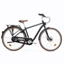 VELO DE VILLE ELOPS 900 Cadre Haut ALUMINIUM Noir
