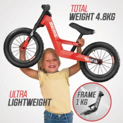 Berg Vélo D’équilibre Biky City Rouge 14 Berg Vélo D’équilibre Biky City Rouge -Vélorbain Magasin velo dequilibre biky city rouge 5