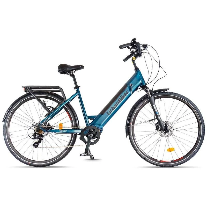 Vélo Électrique Urbanbiker Sidney PLUS Bleu, Roues 26",540Wh (36v 15Ah) 3 Vélo Électrique Urbanbiker Sidney PLUS Bleu, Roues 26",540Wh (36v 15Ah)