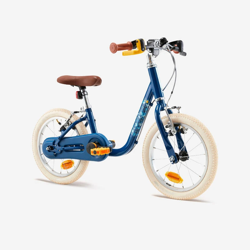 BTWIN VELO ENFANT 2EN1 DRAISIENNE 3-5 ANS 14 Pouces - DISCOVER 900 Bleu 4 BTWIN VELO ENFANT 2EN1 DRAISIENNE 3-5 ANS 14 Pouces - DISCOVER 900 Bleu – Image 2