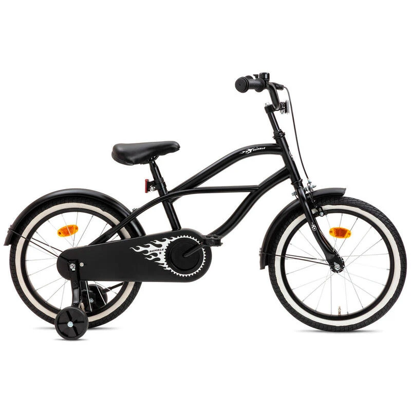 Vélo Enfant Nogan Rumble - 18 Pouces - Noir Mat 3 Vélo Enfant Nogan Rumble - 18 Pouces - Noir Mat