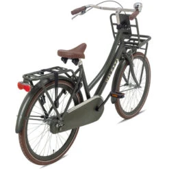 Vélo Enfant Valetta Cargo - Filles - 24 Pouces - Vert Armée 7 Vélo Enfant Valetta Cargo - Filles - 24 Pouces - Vert Armée -Vélorbain Magasin velo enfant valetta cargo filles 24 pouces vert armee 2