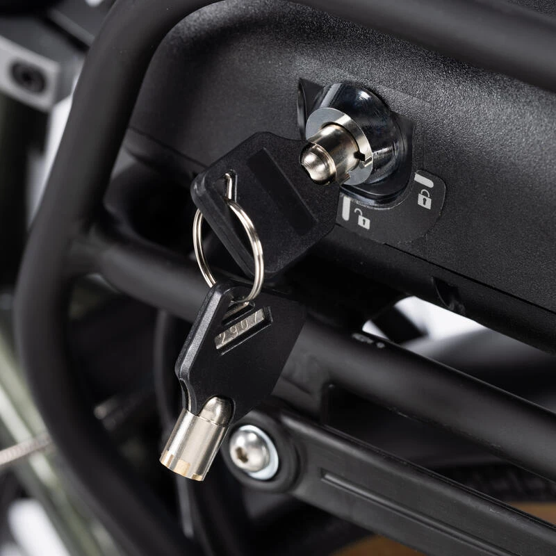 BTWIN Vélo Pliant électrique E FOLD 500 Vert 10 BTWIN Vélo Pliant électrique E FOLD 500 Vert – Image 8