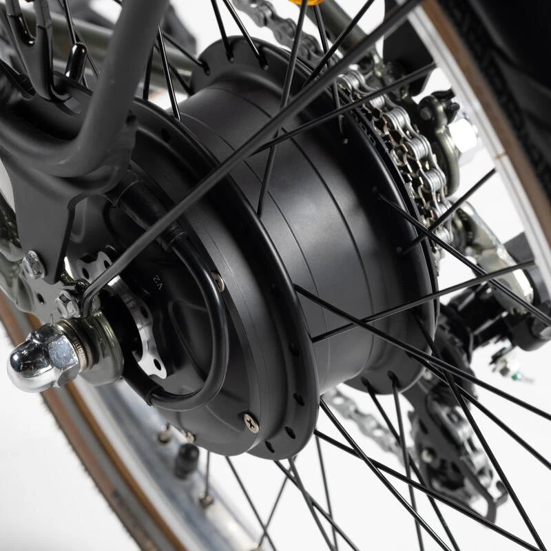 BTWIN Vélo Pliant électrique E FOLD 500 Vert 12 BTWIN Vélo Pliant électrique E FOLD 500 Vert – Image 10