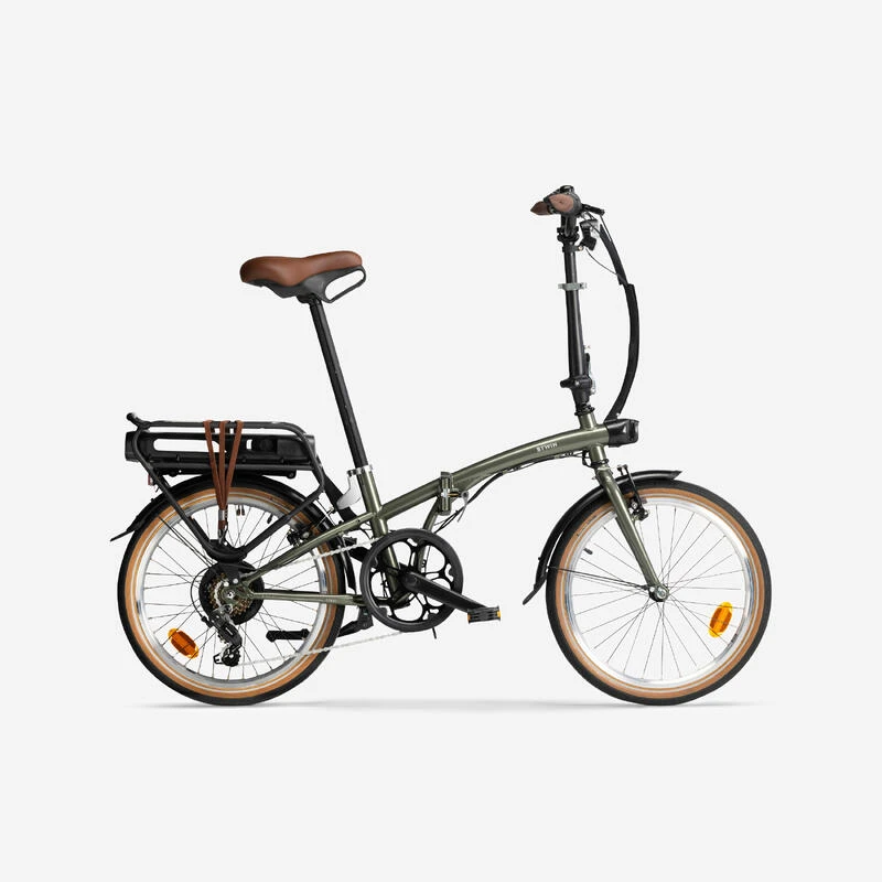 BTWIN Vélo Pliant électrique E FOLD 500 Vert 3 BTWIN Vélo Pliant électrique E FOLD 500 Vert