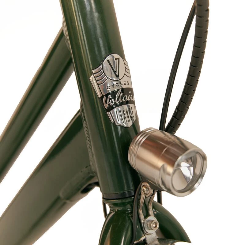 Vélo Ville électrique - VOLTAIRE Bellecour - Vert Anglais 8 Vélo Ville électrique - VOLTAIRE Bellecour - Vert Anglais – Image 6