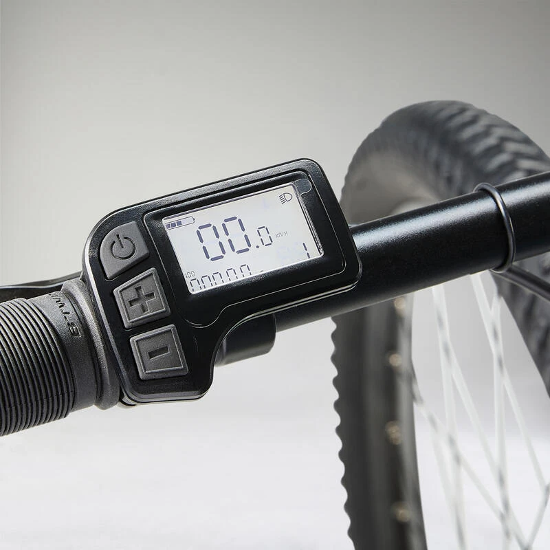 Rockrider Vélo VTT électrique Semi-rigide 27'5", E-ST100 BLANC 9 Rockrider Vélo VTT électrique Semi-rigide 27'5", E-ST100 BLANC – Image 7