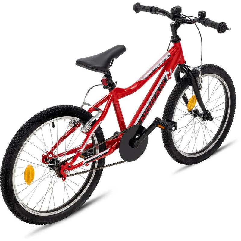 Vélo VTT Enfant Nogan Gravel FUN - 20 Pouces - Signal Red 5 Vélo VTT Enfant Nogan Gravel FUN - 20 Pouces - Signal Red – Image 3