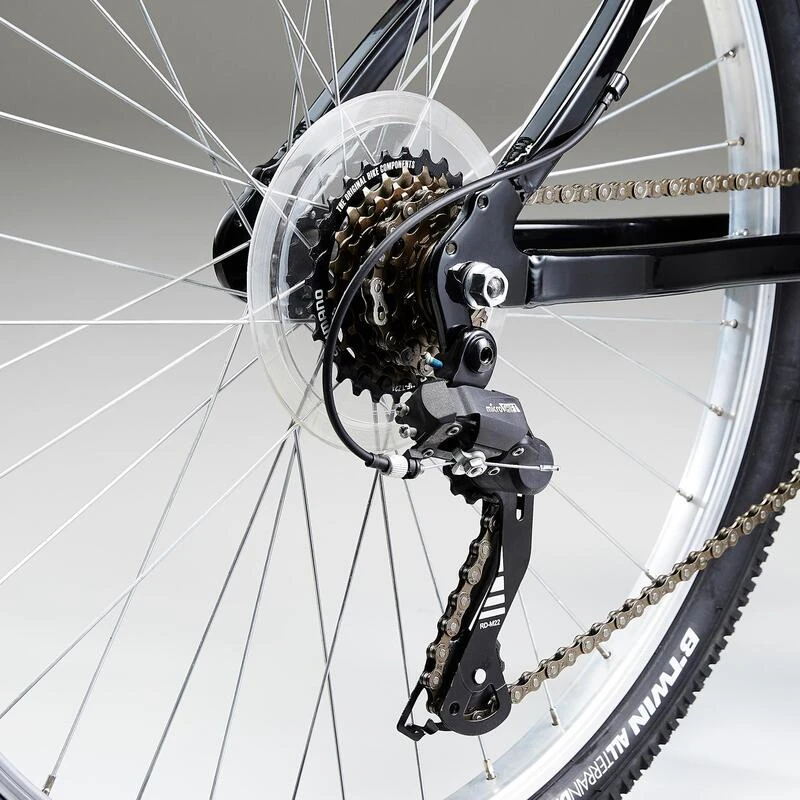 Rockrider VÉLO VTT RANDONNEE ST 50 NOIR 26" 6 Rockrider VÉLO VTT RANDONNEE ST 50 NOIR 26" – Image 4