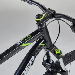 Rockrider VÉLO VTT ST 530 MDB NOIR JAUNE 27,5" 16 Rockrider VÉLO VTT ST 530 MDB NOIR JAUNE 27,5" -Vélorbain Magasin velo vtt st 530 mdb noir jaune 275 4