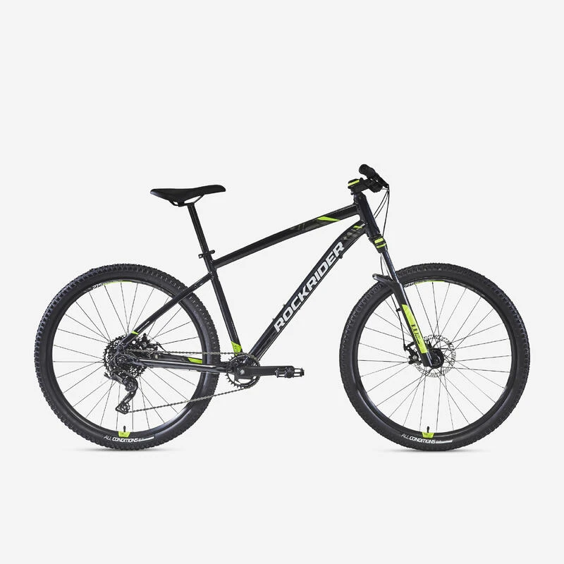 Rockrider VÉLO VTT ST 530 MDB NOIR JAUNE 27,5" 3 Rockrider VÉLO VTT ST 530 MDB NOIR JAUNE 27,5"