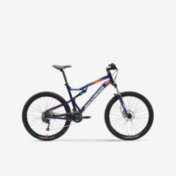 Rockrider VÉLO VTT TOUT SUSPENDU ST 540 S BLEU ORANGE 27,5"