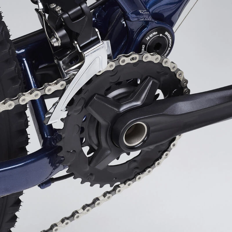 Rockrider VÉLO VTT TOUT SUSPENDU ST 540 S BLEU ORANGE 27,5" 7 Rockrider VÉLO VTT TOUT SUSPENDU ST 540 S BLEU ORANGE 27,5" – Image 5