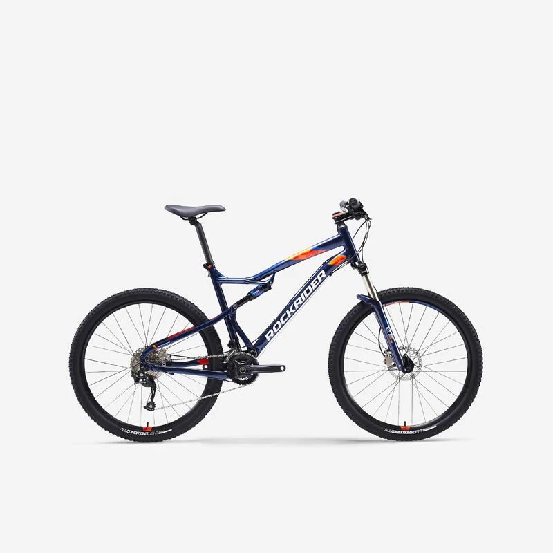 Rockrider VÉLO VTT TOUT SUSPENDU ST 540 S BLEU ORANGE 27,5" 3 Rockrider VÉLO VTT TOUT SUSPENDU ST 540 S BLEU ORANGE 27,5"