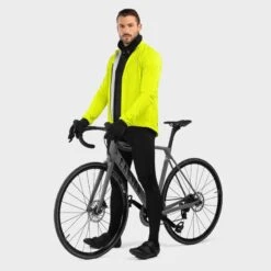 Veste De Pluie Vélo Homme Cyclisme J2 Sveti Jure Jaune Brillant -Vélorbain Magasin veste de pluie velo homme cyclisme j2 sveti jure jaune brillant 3