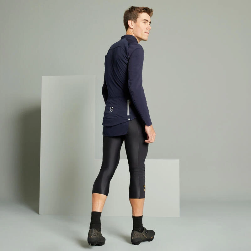 Veste Hiver VTT Manches Longues Rockrider Bleu Nuit 4 Veste Hiver VTT Manches Longues Rockrider Bleu Nuit – Image 2