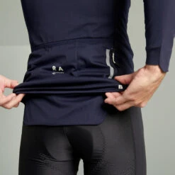 Veste Hiver VTT Manches Longues Rockrider Bleu Nuit 14 Veste Hiver VTT Manches Longues Rockrider Bleu Nuit -Vélorbain Magasin veste hiver vtt manches longues rockrider bleu nuit 2