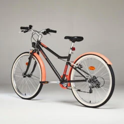BTWIN VTC ENFANT RIVERSIDE 500 NOIR CORAIL 24 Pouces 9-12 ANS 14 BTWIN VTC ENFANT RIVERSIDE 500 NOIR CORAIL 24 Pouces 9-12 ANS -Vélorbain Magasin vtc enfant riverside 500 noir corail 24 pouces 9 12 ans 2